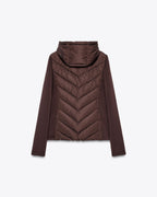 Jaqueta Acolchoada Feminina Marrom Fahart | Lemartine