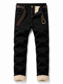 Calça Jeans Masculina Forrada para Inverno Lemartine
