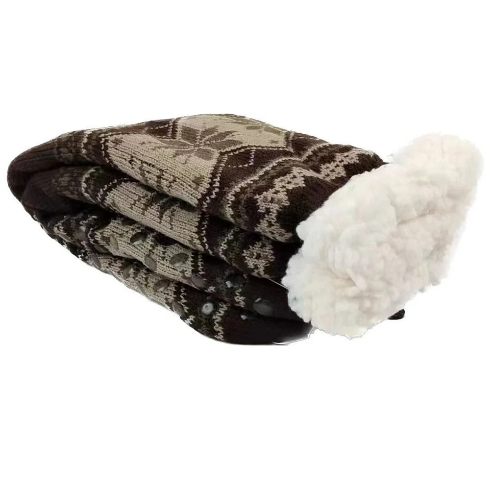 [COMPRE 4 LEVE 7] Kit Meias de Lã de Carneiro Térmicas Lemartine (OFERTA DE OUTONO)