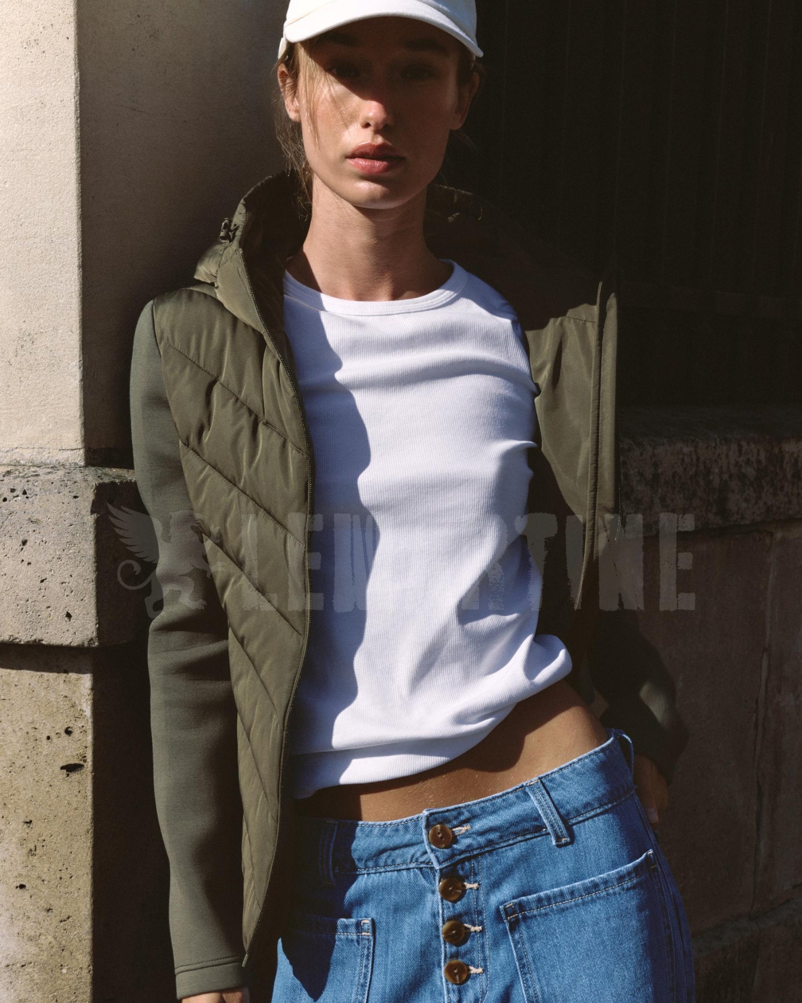 Jaqueta Acolchoada Feminina Verde Fahart | Lemartine