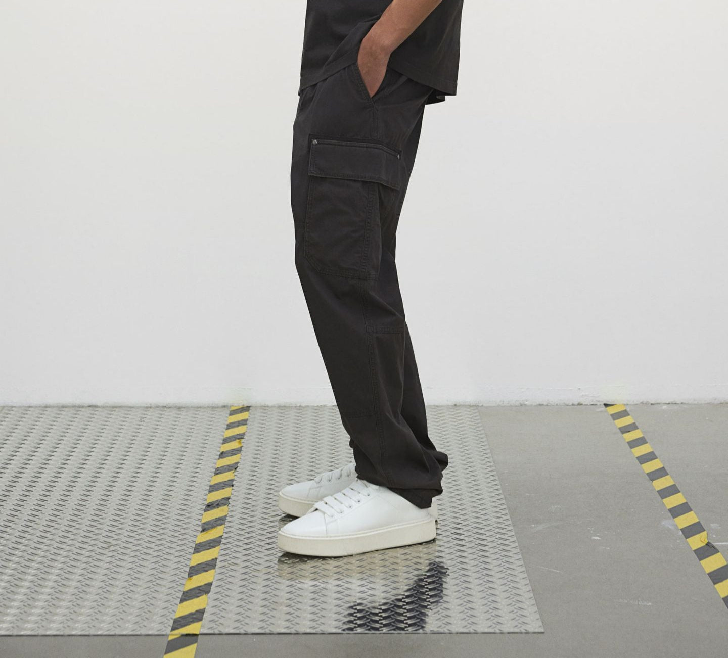 Calça Cargo Masculina 6 Bolsos skate Larga | Lemartine