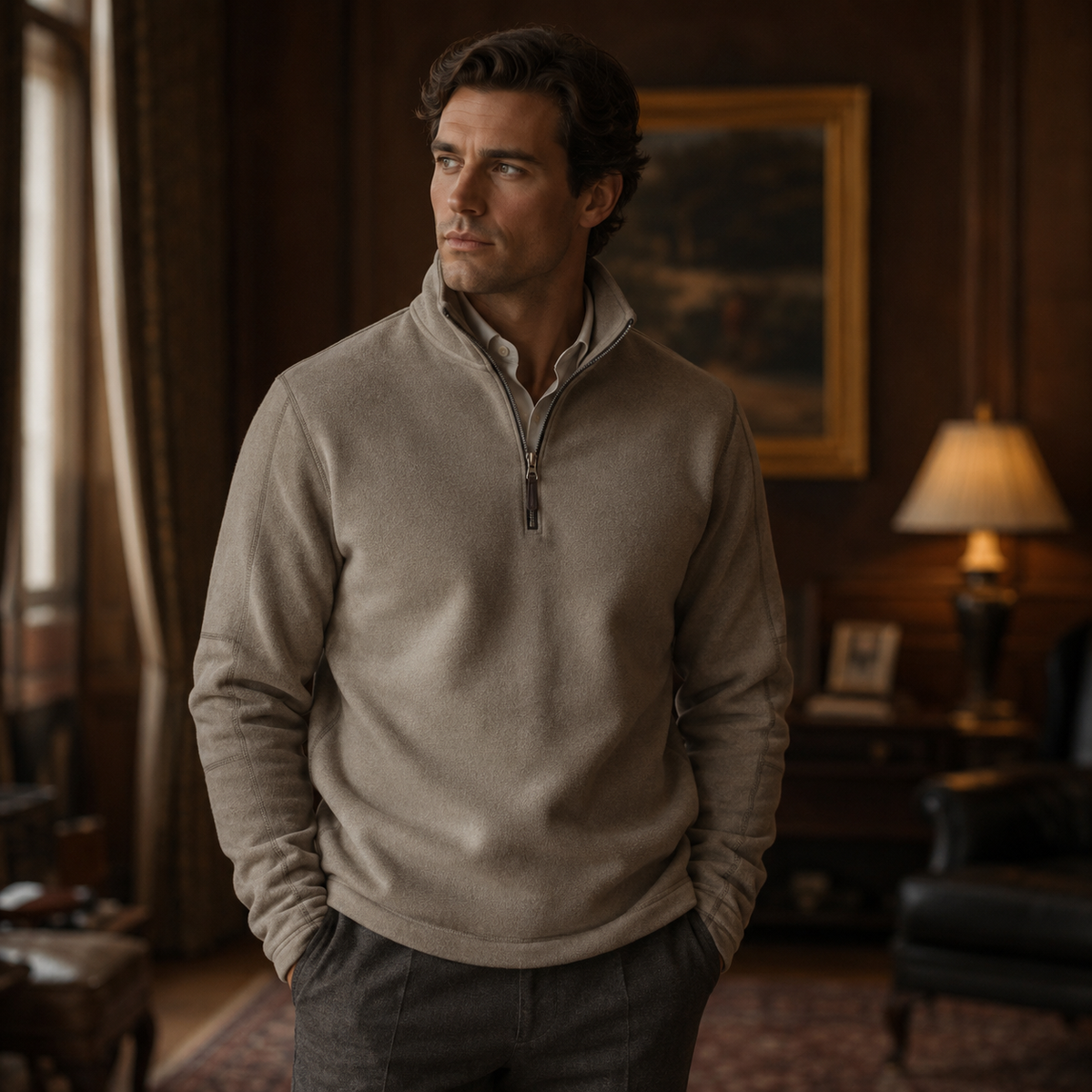 Fleece Masculino Old Money Classic Lemartine