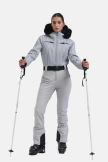 Macacão de Ski Feminino Shirred Lemartine