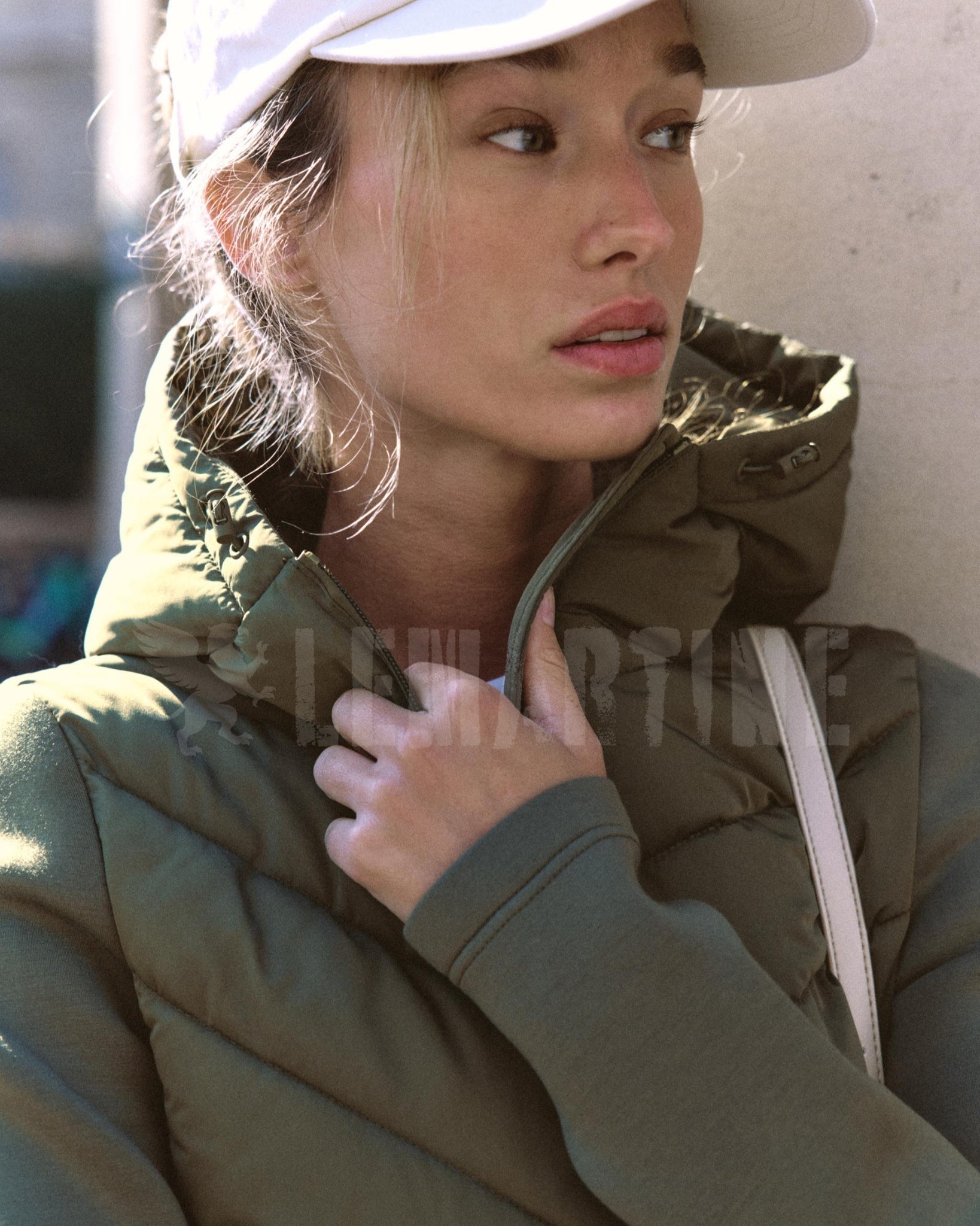 Jaqueta Acolchoada Feminina Verde Fahart | Lemartine