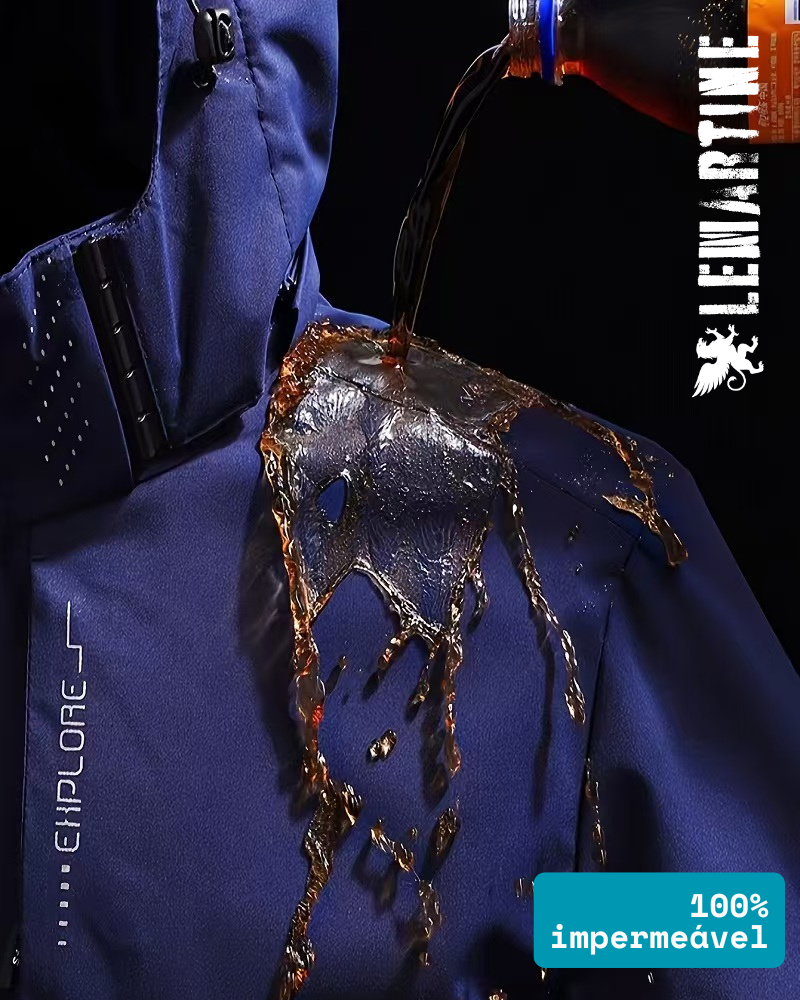 Jaqueta Impermeável Masculina respirável Lemartine