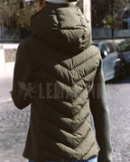 Jaqueta Acolchoada Feminina Verde Fahart | Lemartine