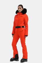 Macacão de Ski Feminino Shirred Lemartine