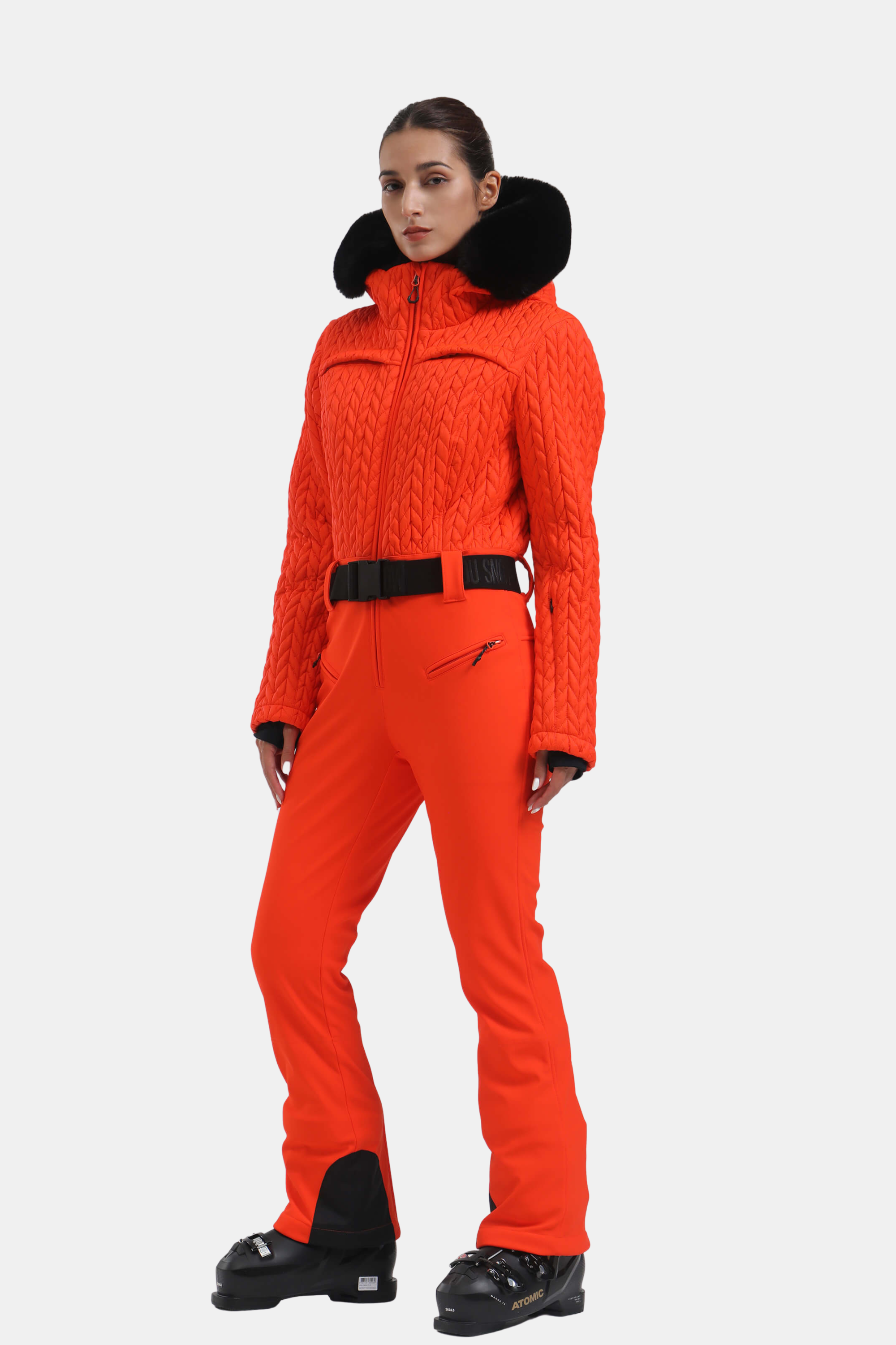 Macacão de Ski Feminino Shirred Lemartine