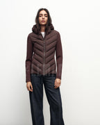 Jaqueta Acolchoada Feminina Marrom Fahart | Lemartine