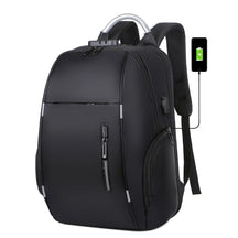 Mochila Notebook Anti Furto Alça Impermeável Reforçada Cadeado Saida Cabo Aux Usb Fone Ouvido | Lemartine