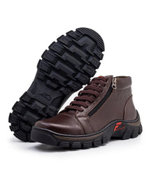 Bota Masculina Coturno Ziper Lateral | Lemartine