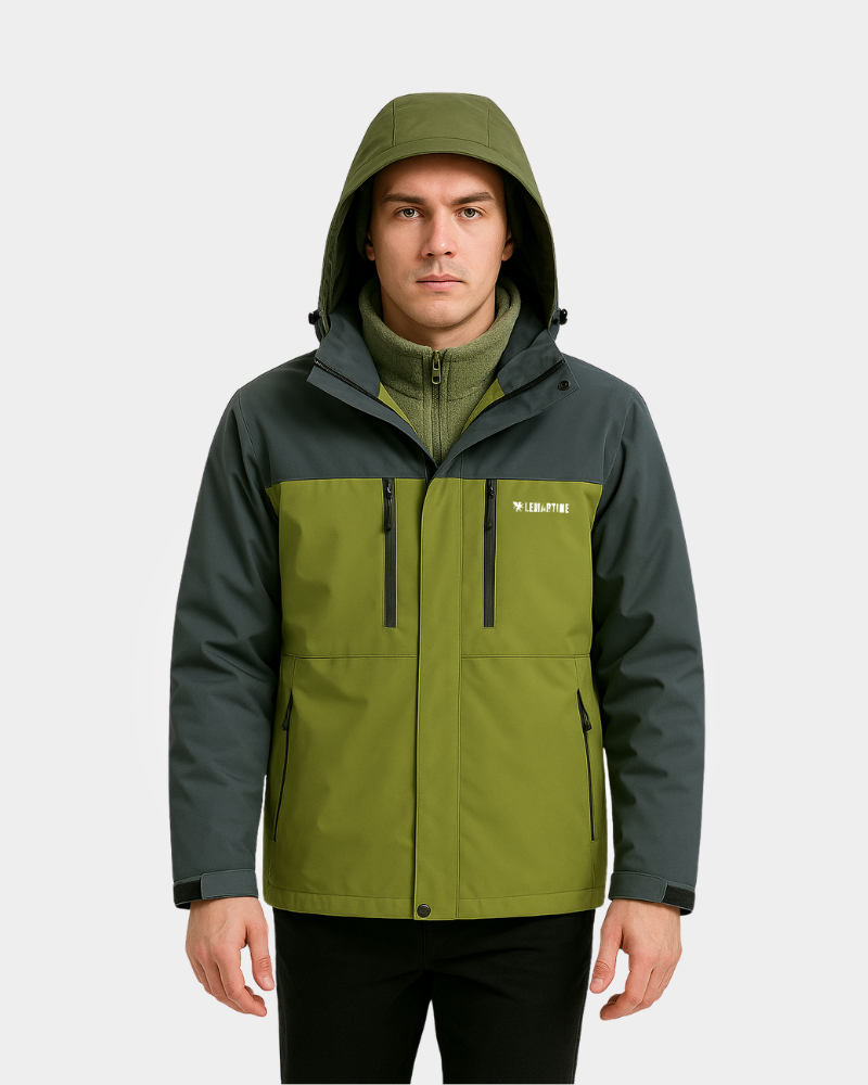 Jaqueta 3 em 1 Masculina Impermeável Térmica Lemartine