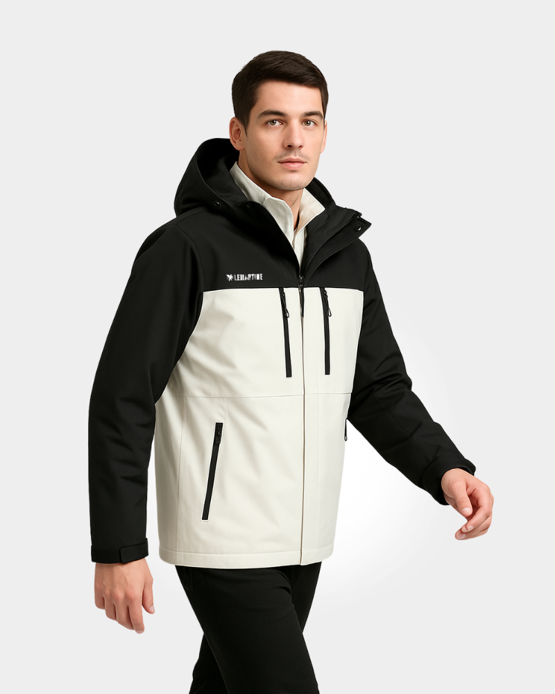Jaqueta 3 em 1 Masculina Impermeável Térmica Lemartine