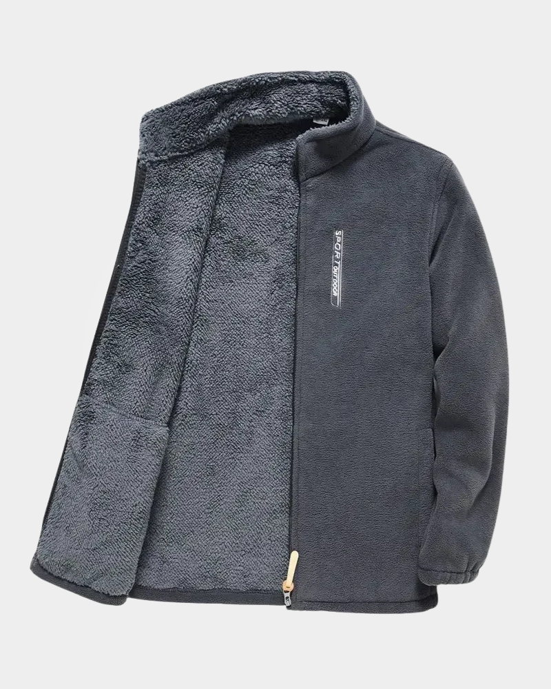 Jaqueta Masculina Fleece de Lã Térmica Lemartine