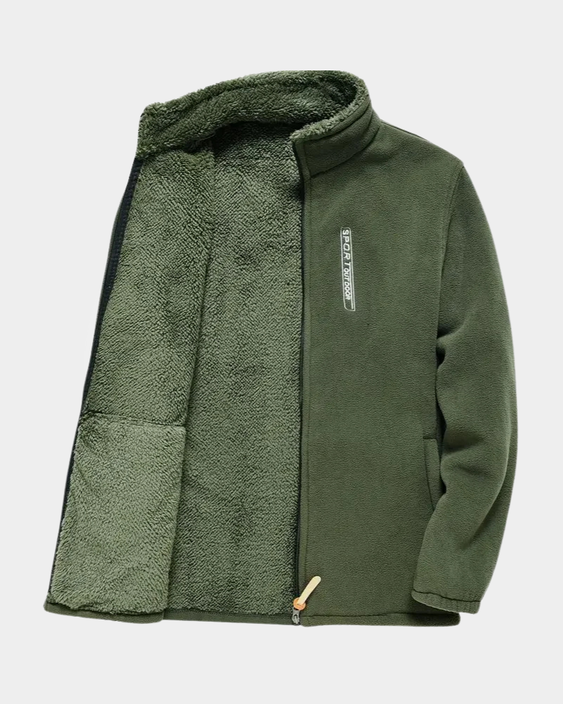 Jaqueta Masculina Fleece de Lã Térmica Lemartine