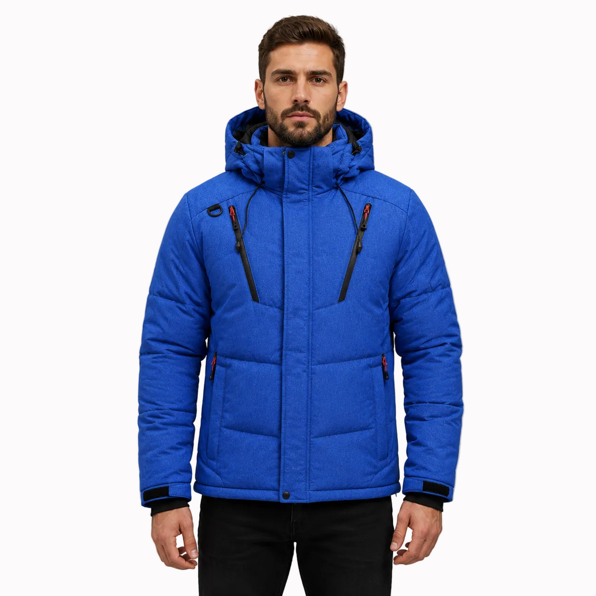 Jaqueta Puffer Térmica Masculina de Pluma Tech Lemartine