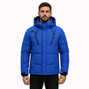 Jaqueta Puffer Térmica Masculina de Pluma Tech Lemartine