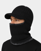 Chapéu de inverno cachecol de lã boné balaclava Lemartine