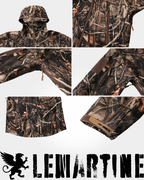 Jaqueta Tática Masculina Camuflada com Capuz Lemartine
