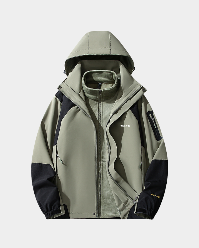 Jaqueta Masculina 3 em 1 Impermeável Snow Lemartine