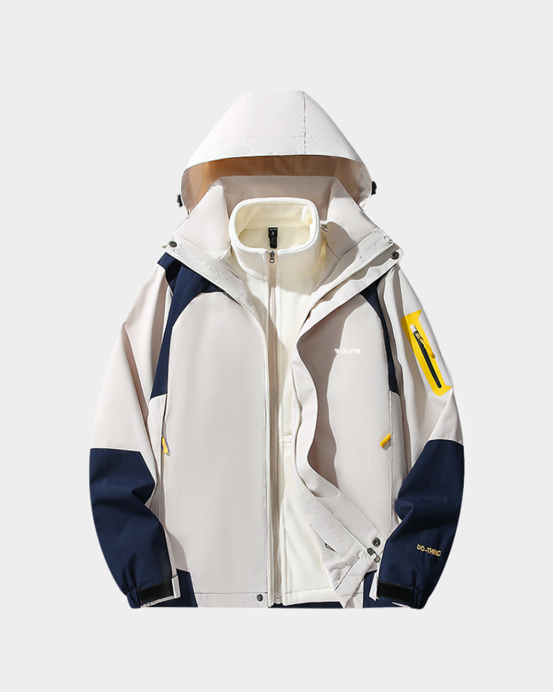 Jaqueta Masculina 3 em 1 Impermeável Snow Lemartine