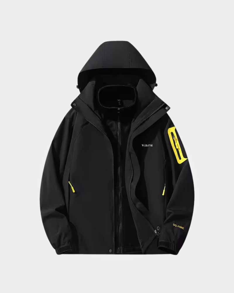 Jaqueta Masculina 3 em 1 Impermeável Snow Lemartine