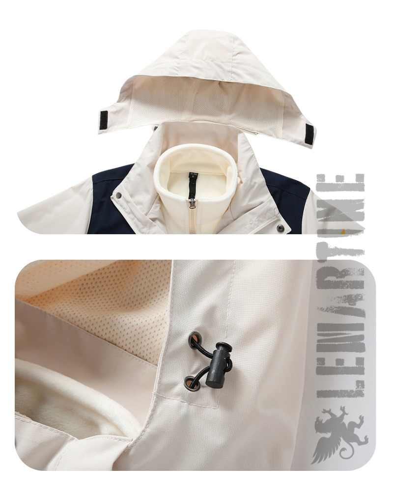 Jaqueta Masculina 3 em 1 Impermeável Snow Lemartine