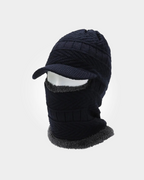 Chapéu de inverno cachecol de lã boné balaclava Lemartine