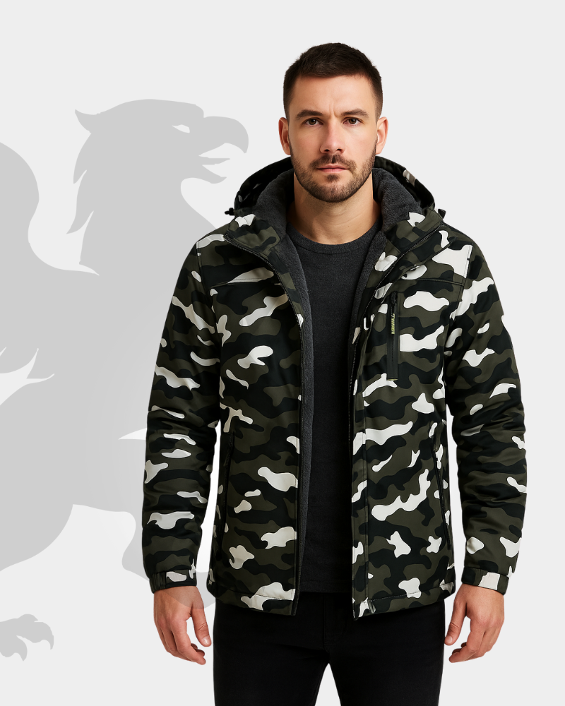 Jaqueta Térmica Masculina Impermeável Outdoor Lemartine