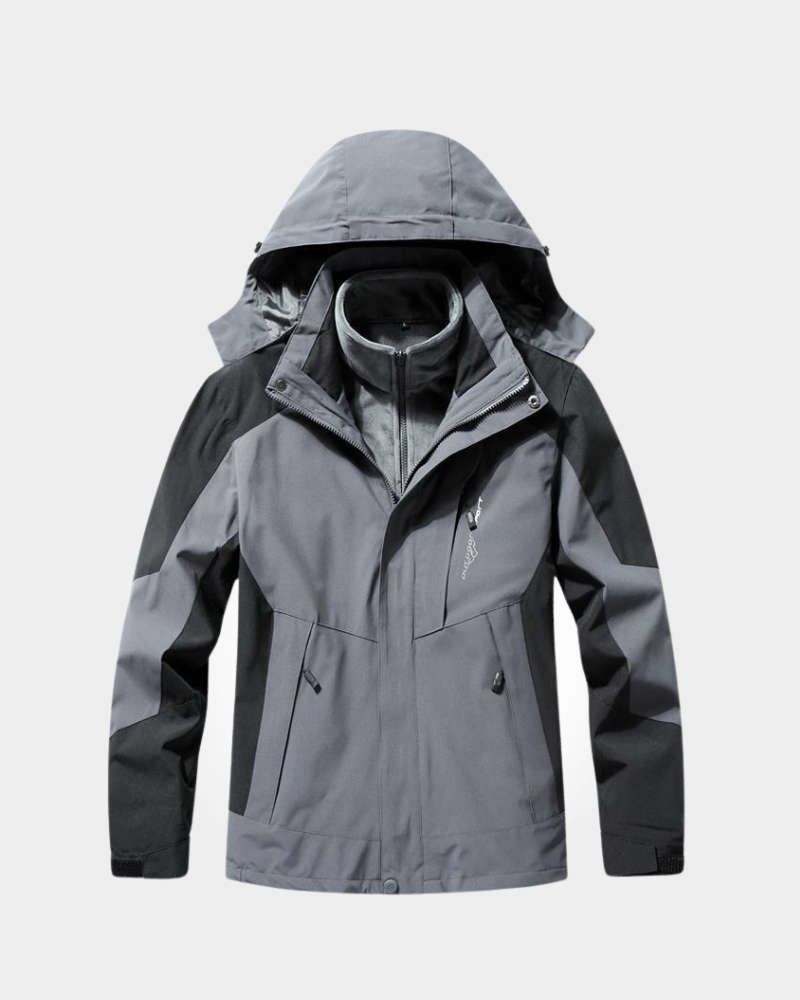 Jaqueta 3 em 1 Outdoor Térmica Impermeável Lemartine