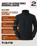 Jaqueta 3 em 1 Outdoor Térmica Impermeável Lemartine