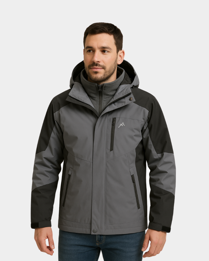 Jaqueta 3 em 1 Outdoor Térmica Impermeável Lemartine