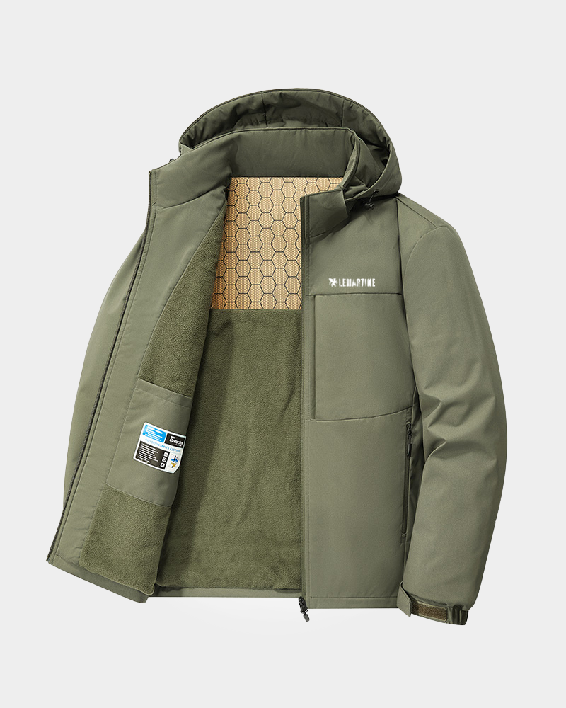 Jaqueta Tática Masculina Softshell Impermeável Lemartine