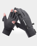 Luva de Inverno com Zíper e Dedo Flip Lemartine