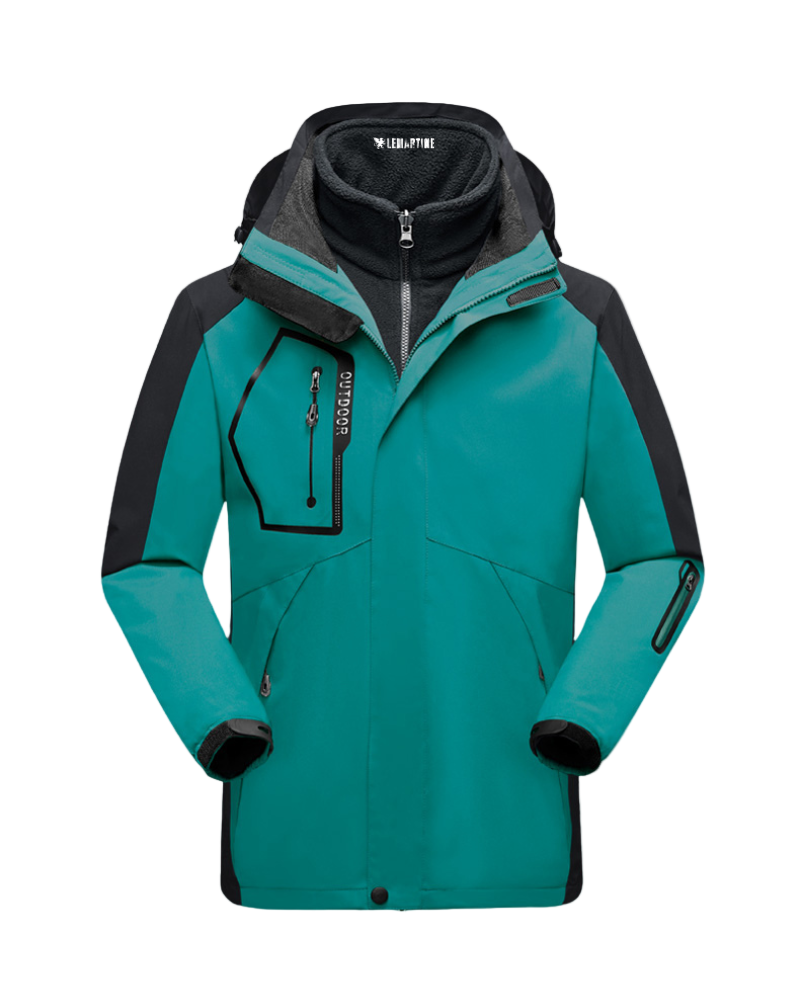 Jaqueta 3 em 1 Masculina Impermeável Inverno Lemartine