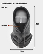 Balaclava Térmica 3 em 1 com Capuz Lemartine