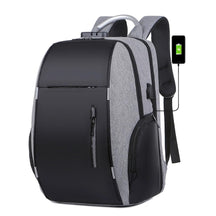 Mochila Notebook Anti Furto Alça Impermeável Reforçada Cadeado Saida Cabo Aux Usb Fone Ouvido | Lemartine