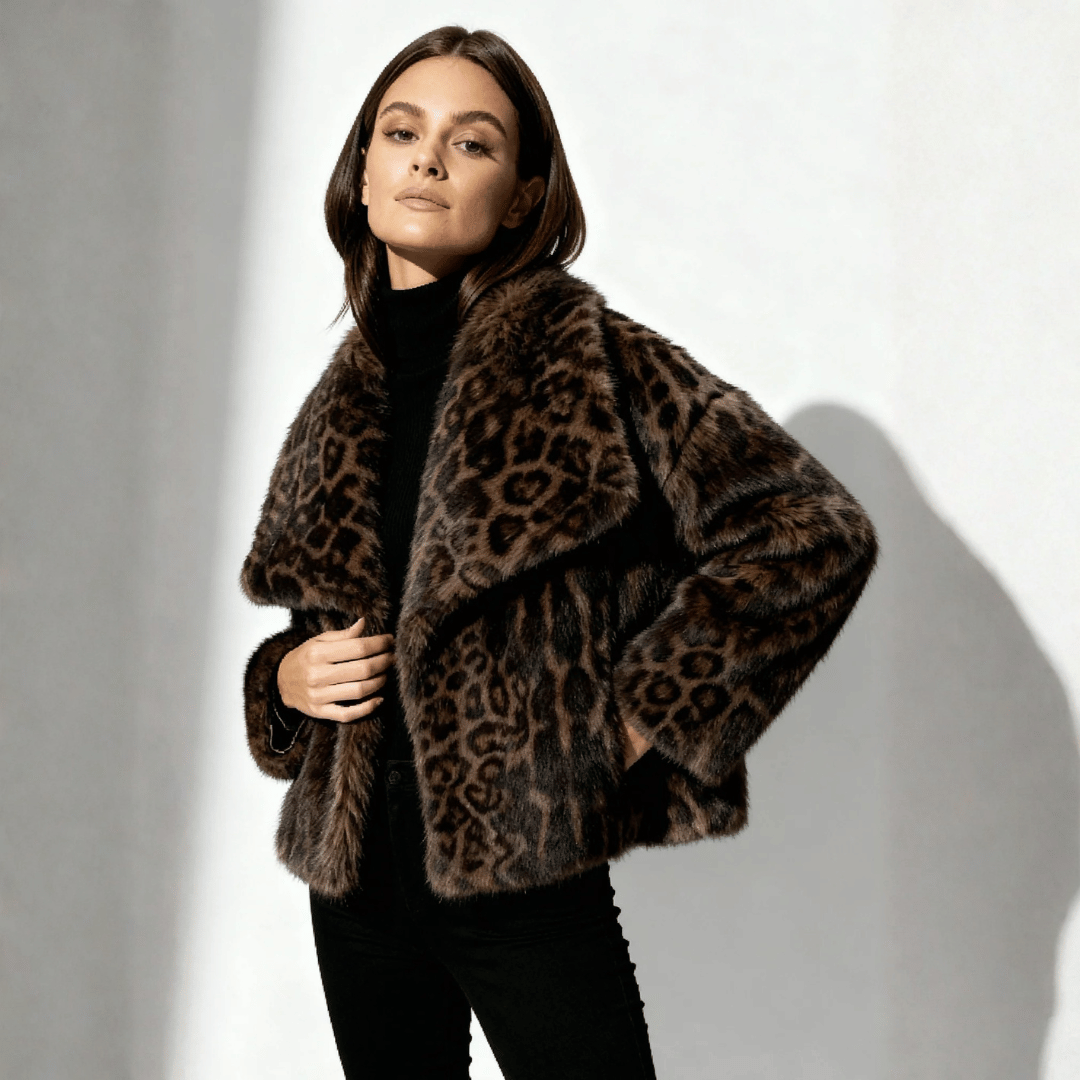 Casaco Feminino Animal Print Onça Lemartine
