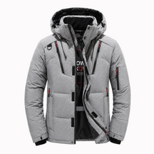 Jaqueta Puffer Térmica Masculina de Pluma Tech Lemartine
