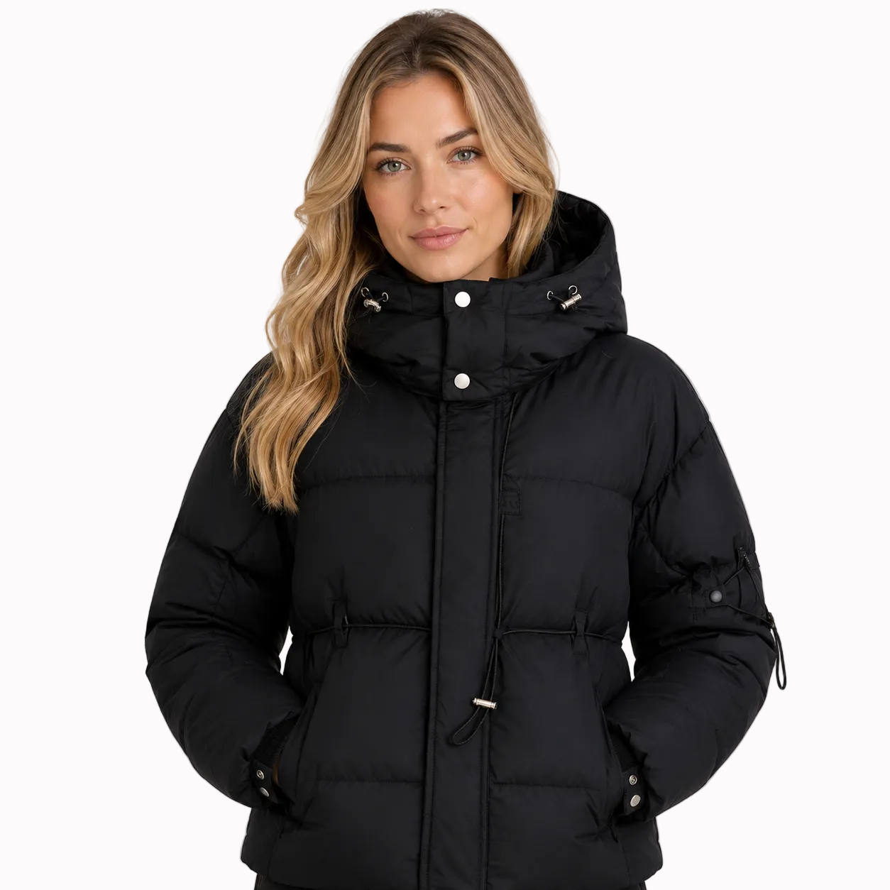 Jaqueta Puffer Feminina Impermeável FrostElle Lemartine
