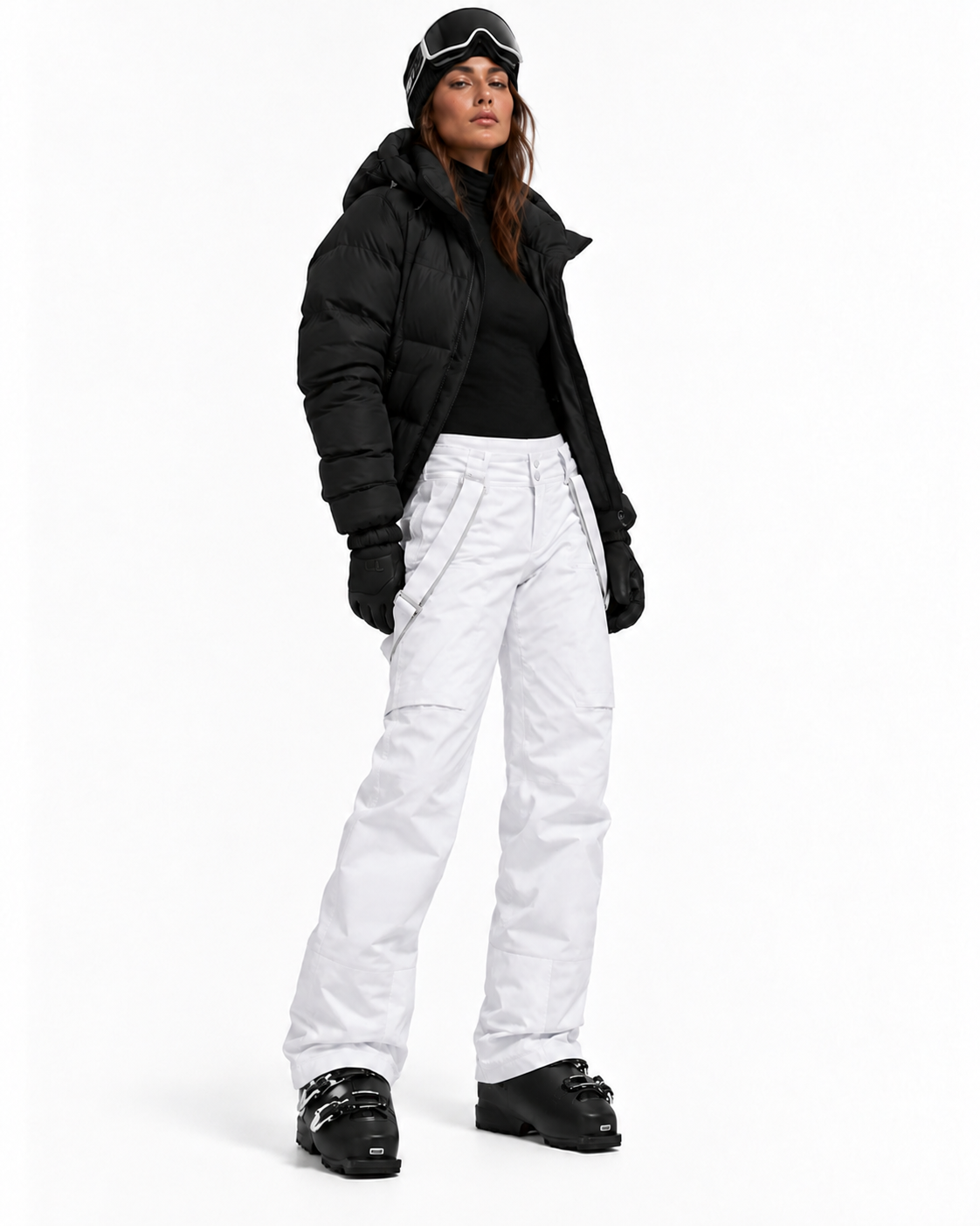 Calça de Ski Feminina Impermeável Neve Lemartine