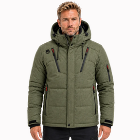 Jaqueta Puffer Térmica Masculina de Pluma Tech Lemartine