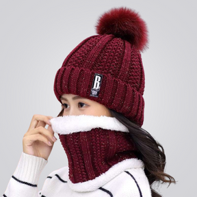 Gorro e Protetor de Pescoço Feminino Confort | Lemartine