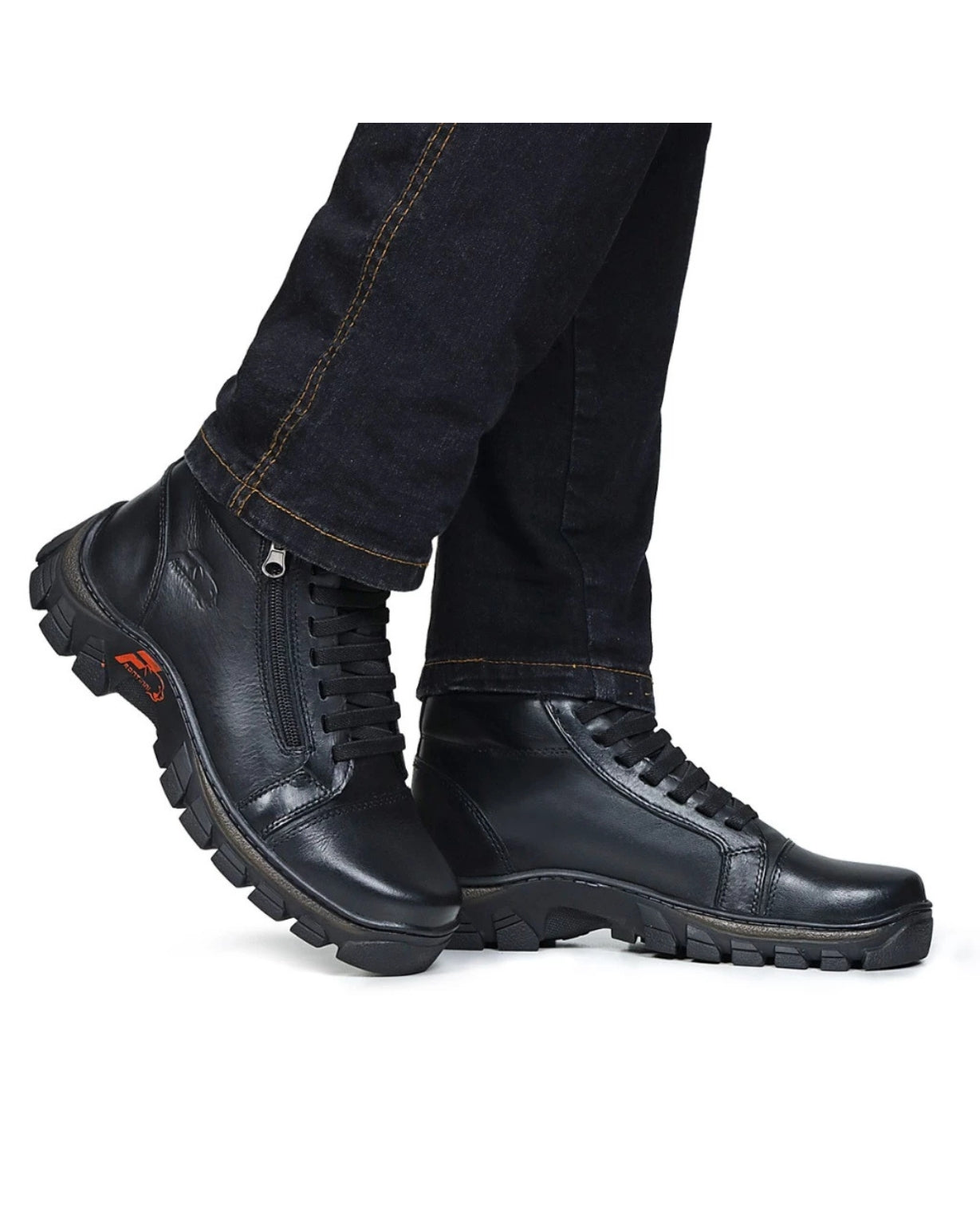 Bota Masculina Coturno Ziper Lateral | Lemartine