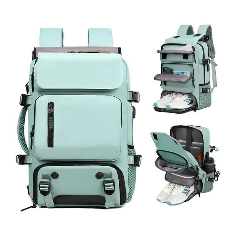 Mochila Grande Multifuncional Viagem Bolsa Mala Impermeável | Lemartine