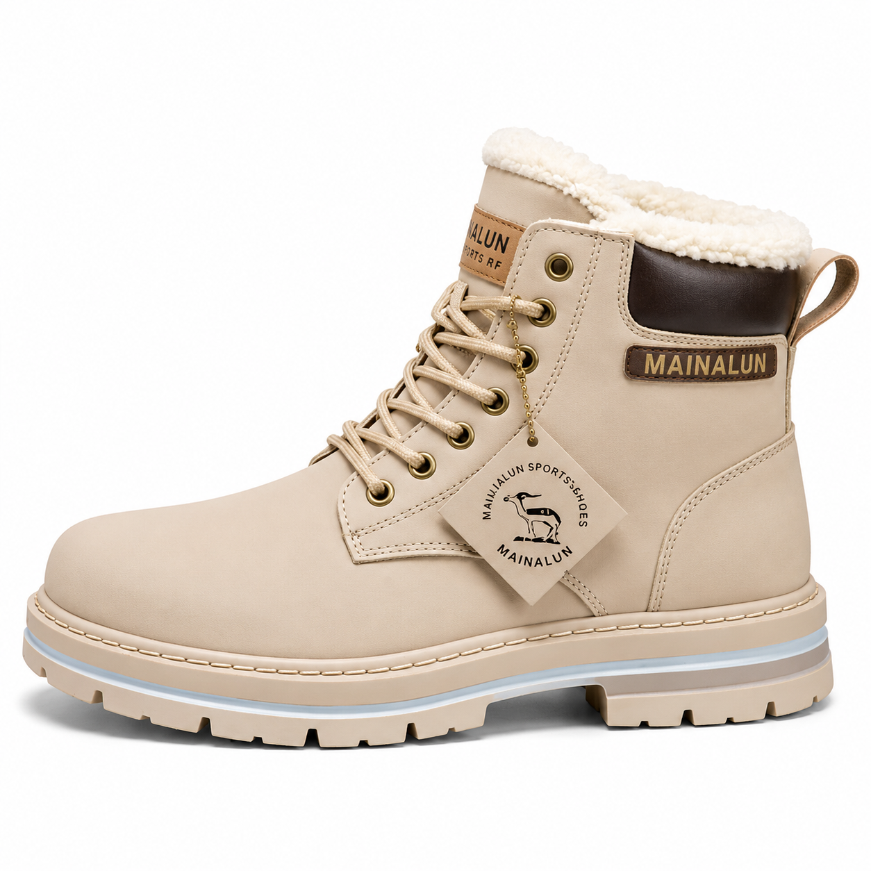 Bota Masculina Térmica Forrada com Lã para Inverno | Lemartine