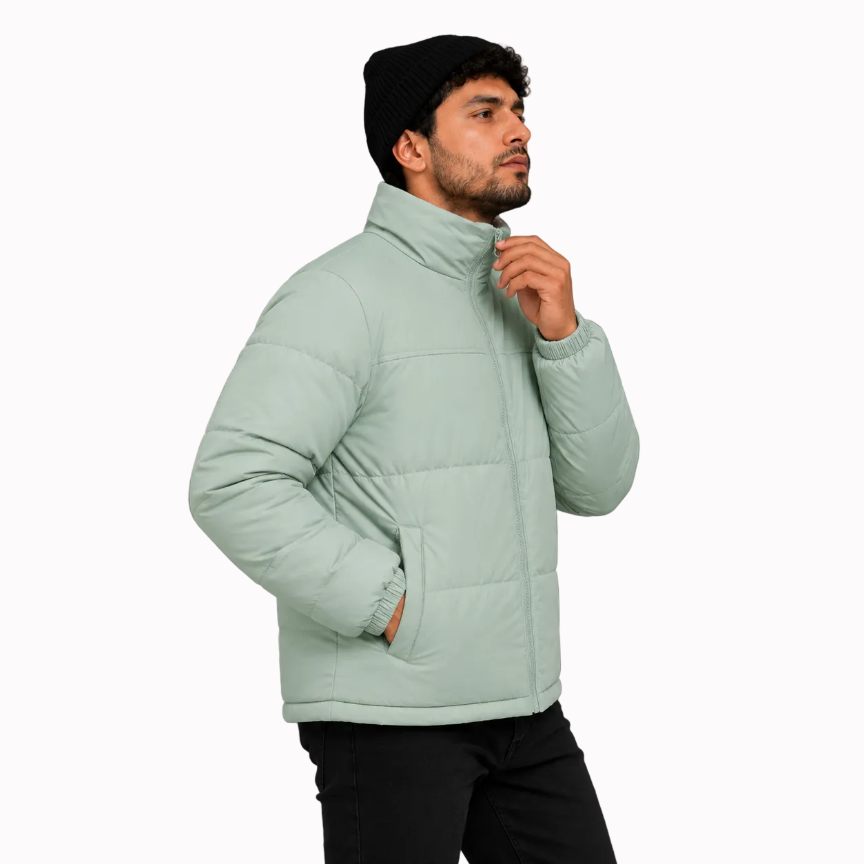 Jaqueta Masculina Puffer 2 em 1 Reversível Andes Lemartine