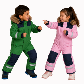 Macacão de ski unissex infantil SnowBuddy Lemartine