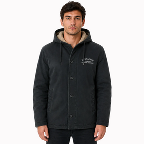 Jaqueta Bomber Masculina Parka de Lã Lemartine