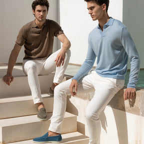 Mocassim de Camurça Old Money Masculino | Lemartine